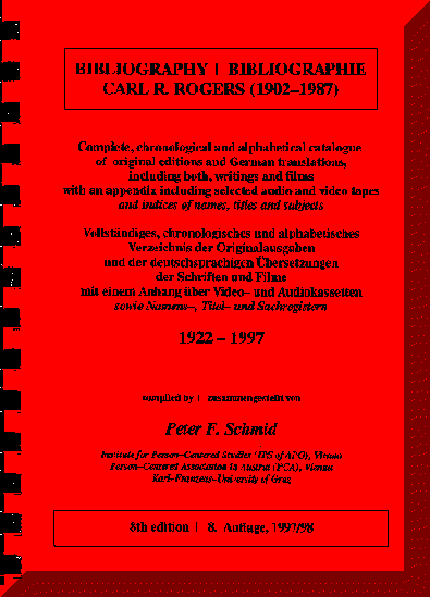 Die komplette Rogers-Bibliografie mit zahlreichen Registern
The most comprehensive Rogers bibliography with several indices